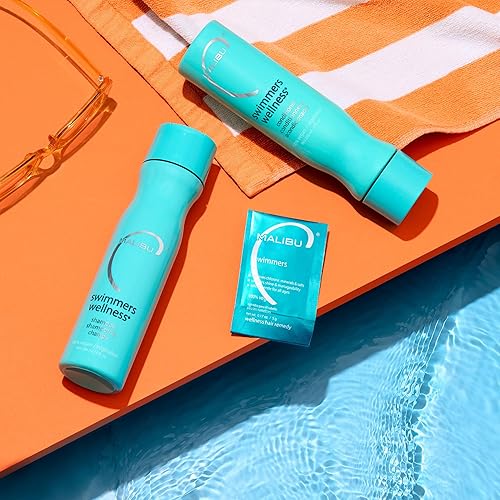 Miniatura 6 de Malibu C Swimmers Wellness Hair Remedio - Previene y protege la decoloración del cabello del cloro y los elementos de la piscina - Complejo