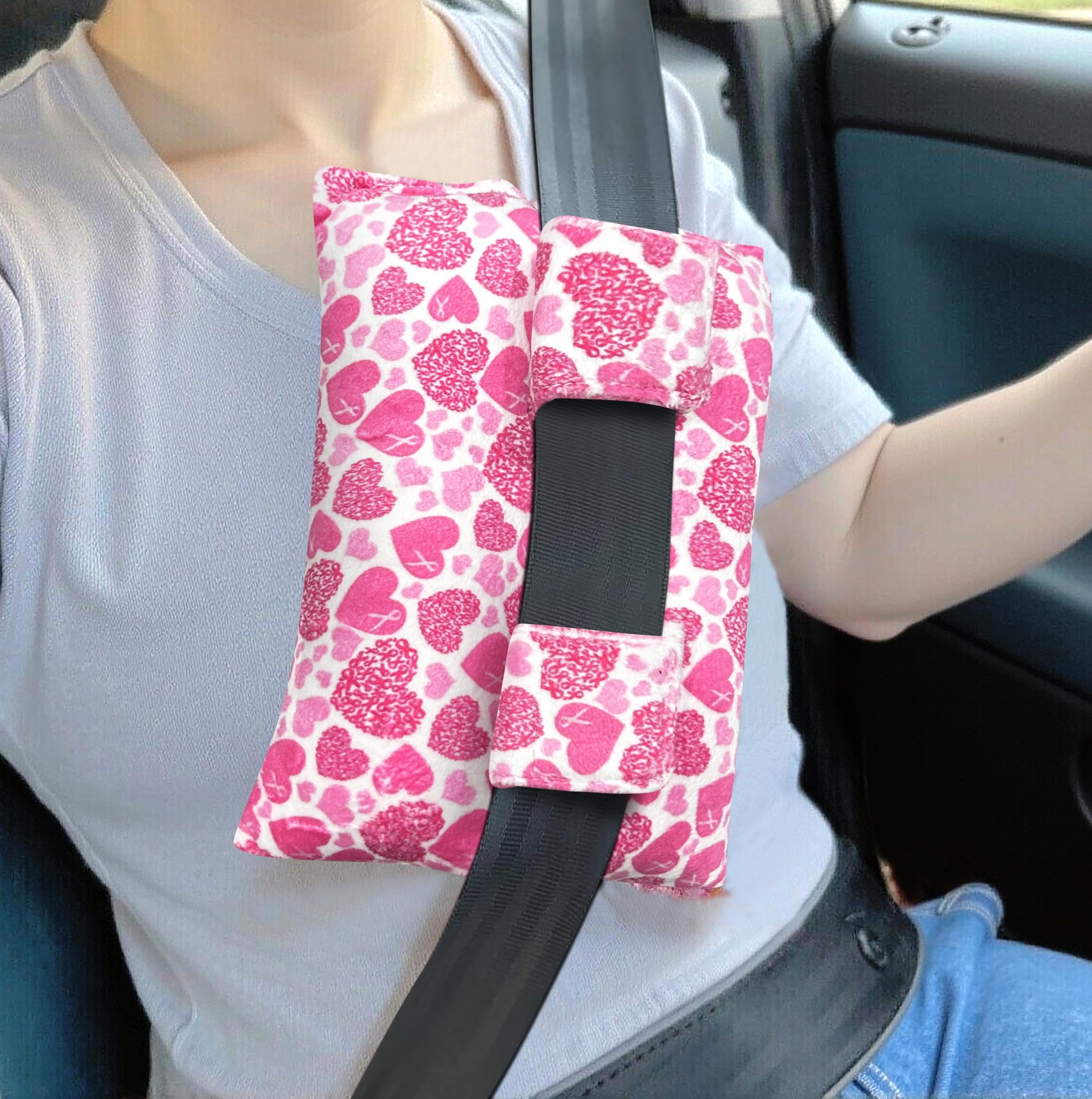 BVOKQUC Chemo Port Pillow,Post Heart Surgery Pillows for Pacemaker Seatbelt Protection,Mastectomy Pillow,Chemotherapy Must Haves for Women Cancer Care Gifts