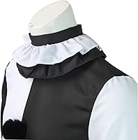 Vista 4 de Disfraz de payaso de arte, traje de terror de payaso asesino