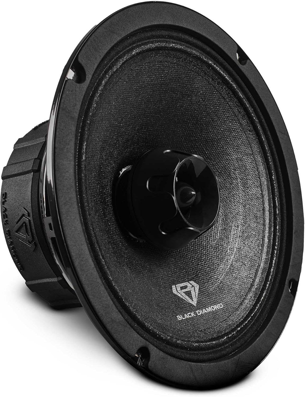 BLACK DIAMOND Dia-XT8 8" 2-Ways MidRange Loudspeaker with Built-in Bullet Tweeter 4-Ohm 550 Watts (1 Speaker)