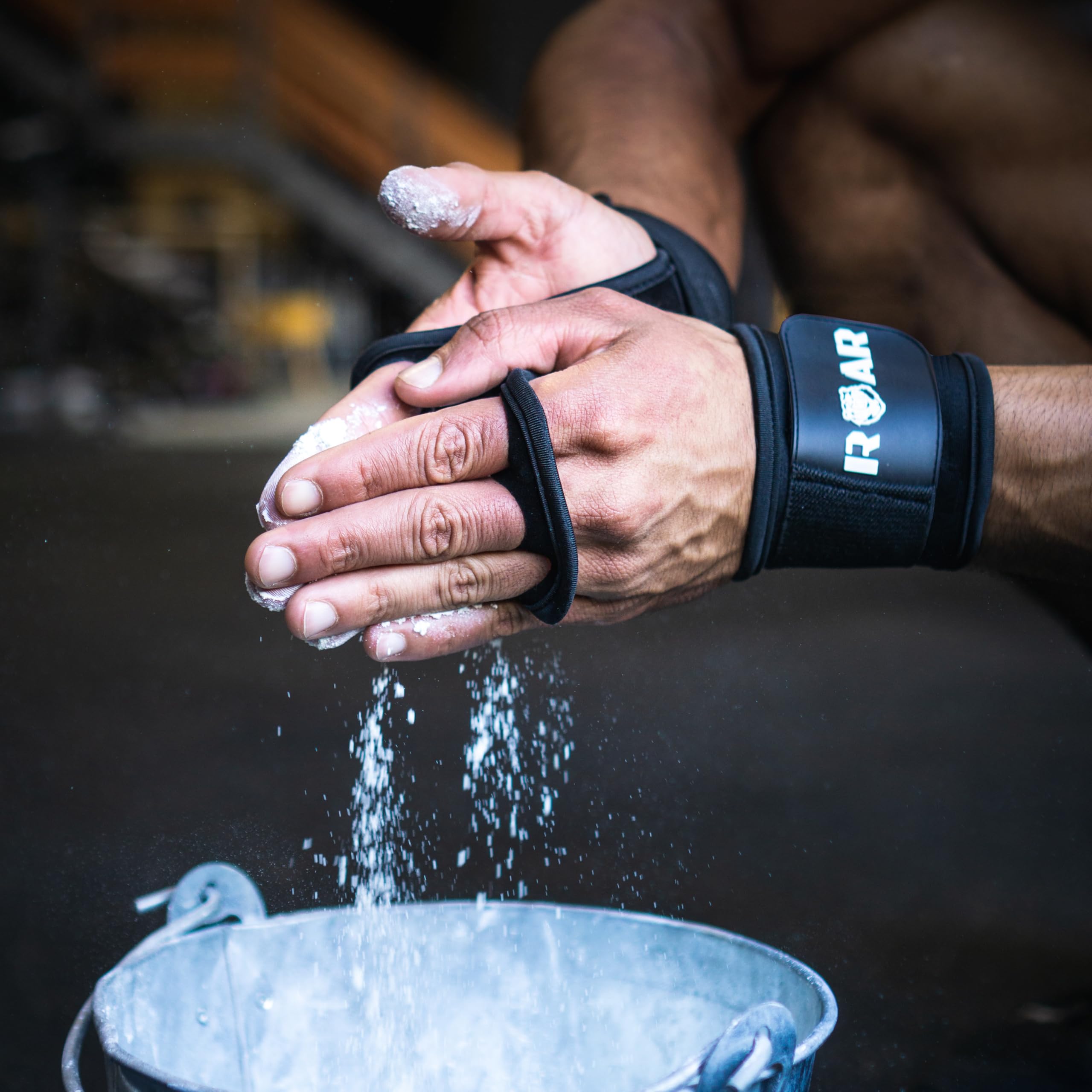 Roar Calleras Crossfit Guanti Antiscivolo per Allenamento di Forza Uomo Donna