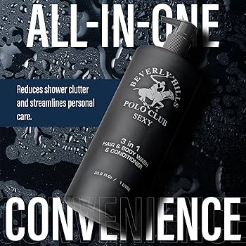 Amazon.com: Beverly Hills Polo Club Men's 3-in-1 Shampoo