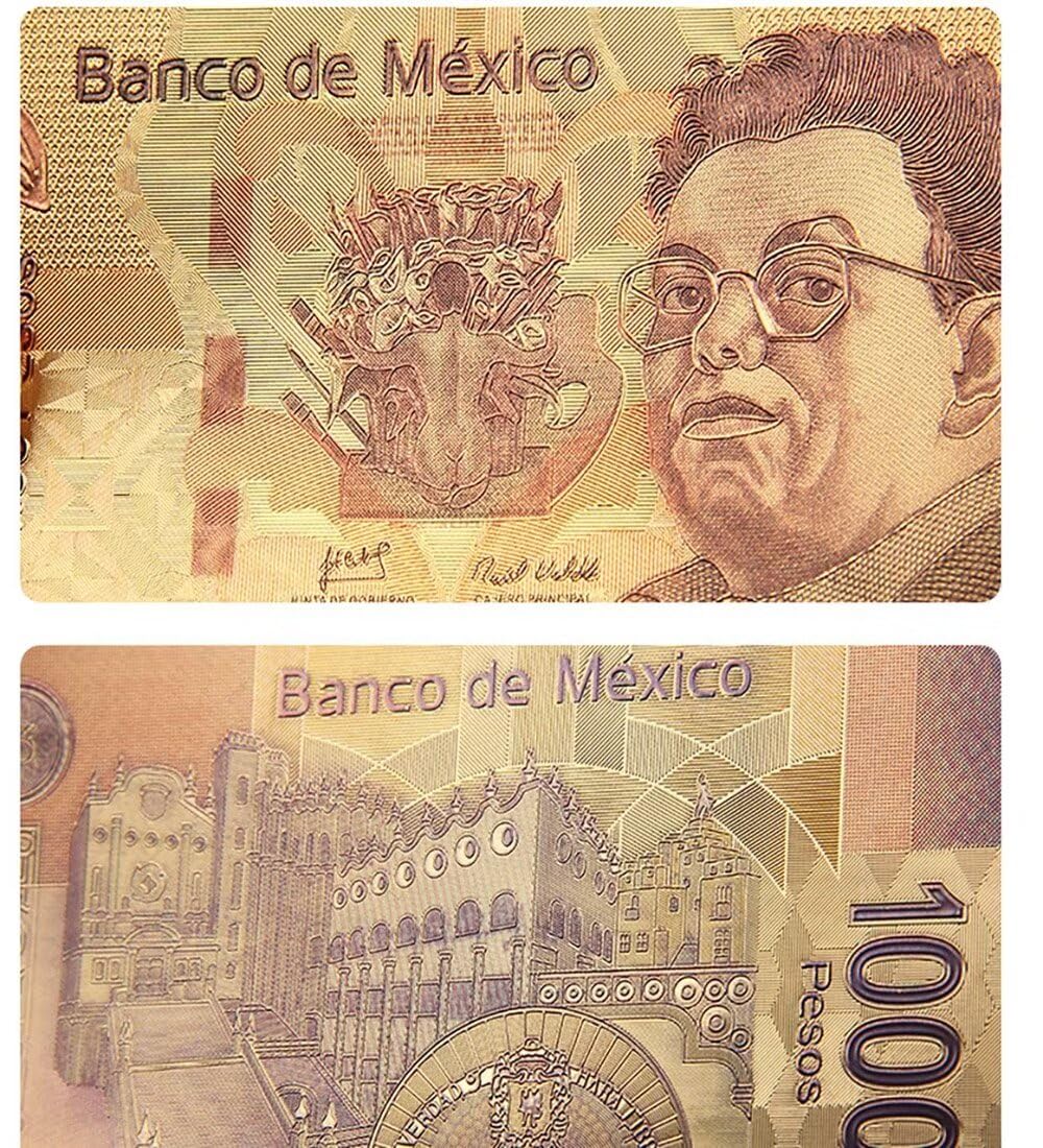 未使用　メキシコ　最高額　1000ペソ紙幣　P-W137 未使用 メキシコ 最高額 1000ペソ紙幣 P-W137 未使用 メキシコ