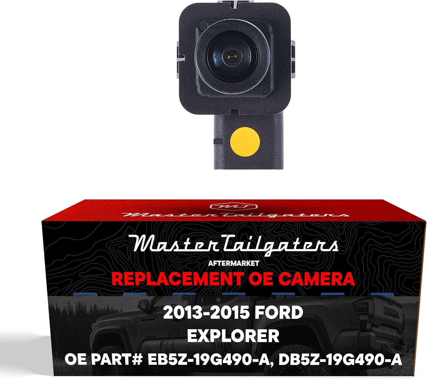 Master Tailgaters Replacement for Ford Explorer (2013-2015) Backup Camera OE Part # EB5Z-19G490-A, DB5Z-19G490-A