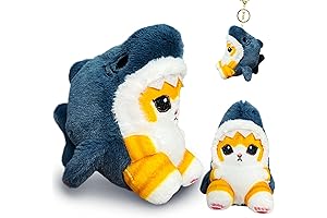 Cuddly Shark Keychain: A Fin-tastic Accessory for Animal Lovers