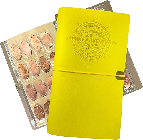 El diario Penny de Pennybandz tiene capacidad para 146 monedas, el mejor libro de colección de monedas de recuerdo para tu colección de monedas