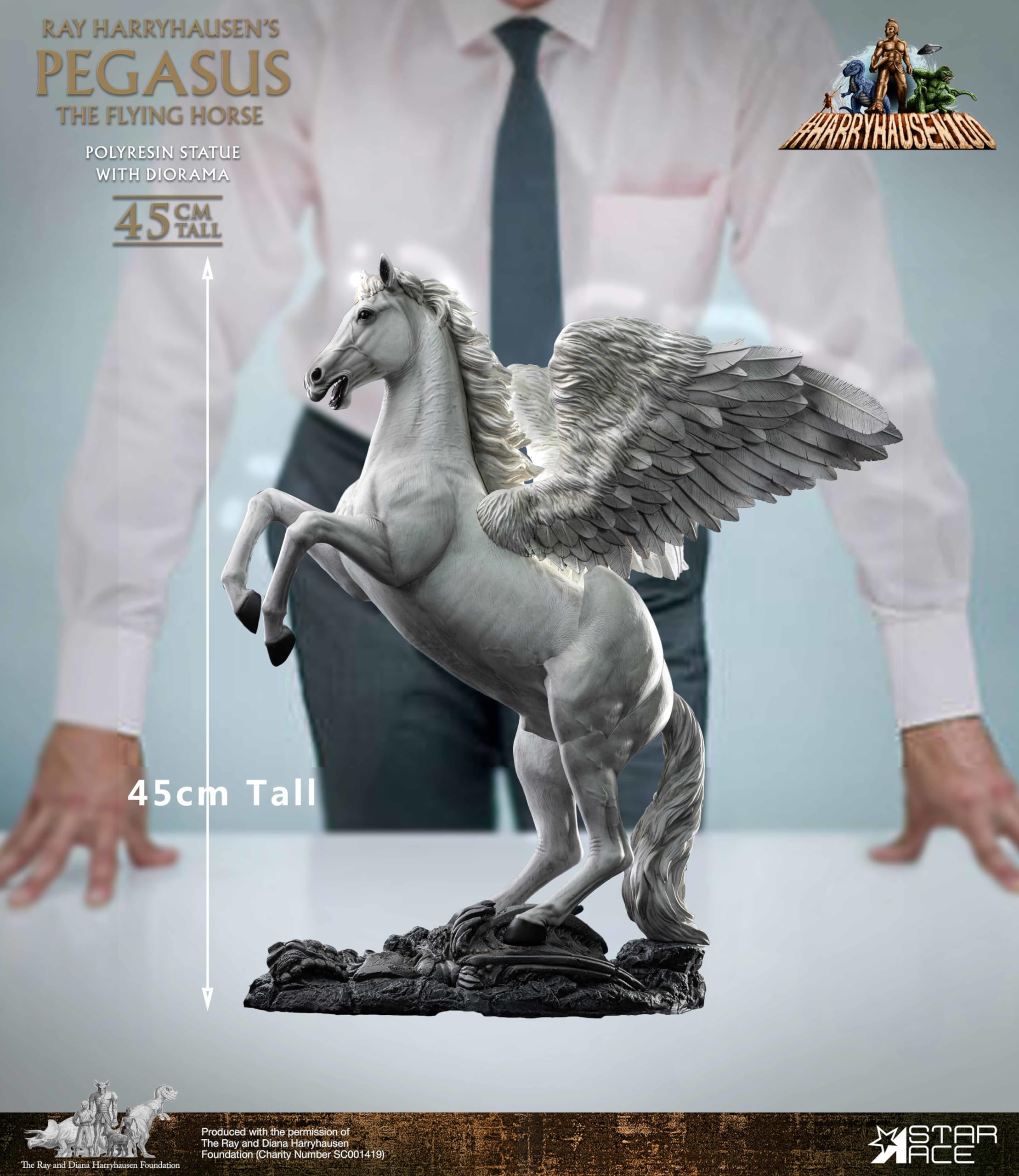 Amazon | スターエーストイズ ペガサス 2.0 ポリレジンスタチュー