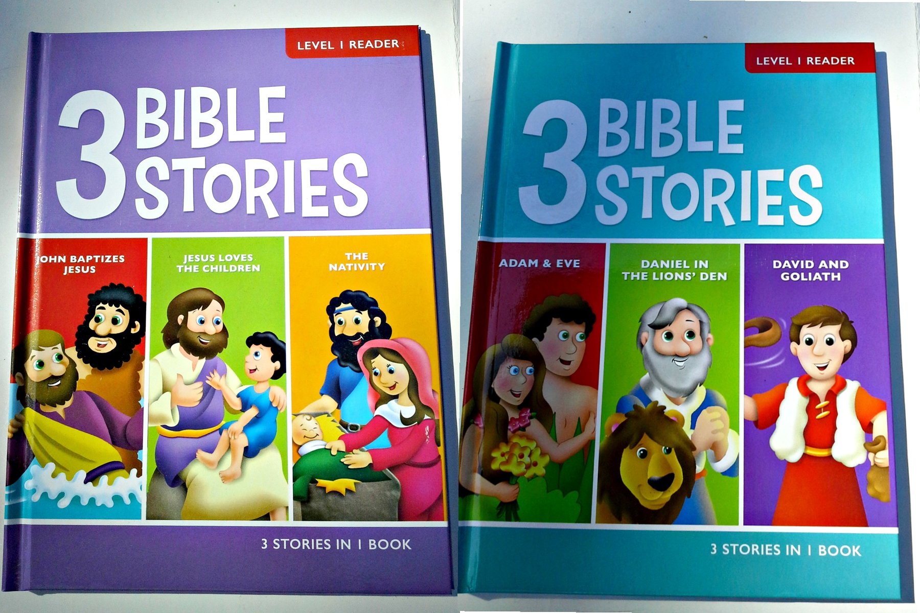 Buy 3 Bible Stories Level 1 Reader Books Set of 2 Ages 47 (John