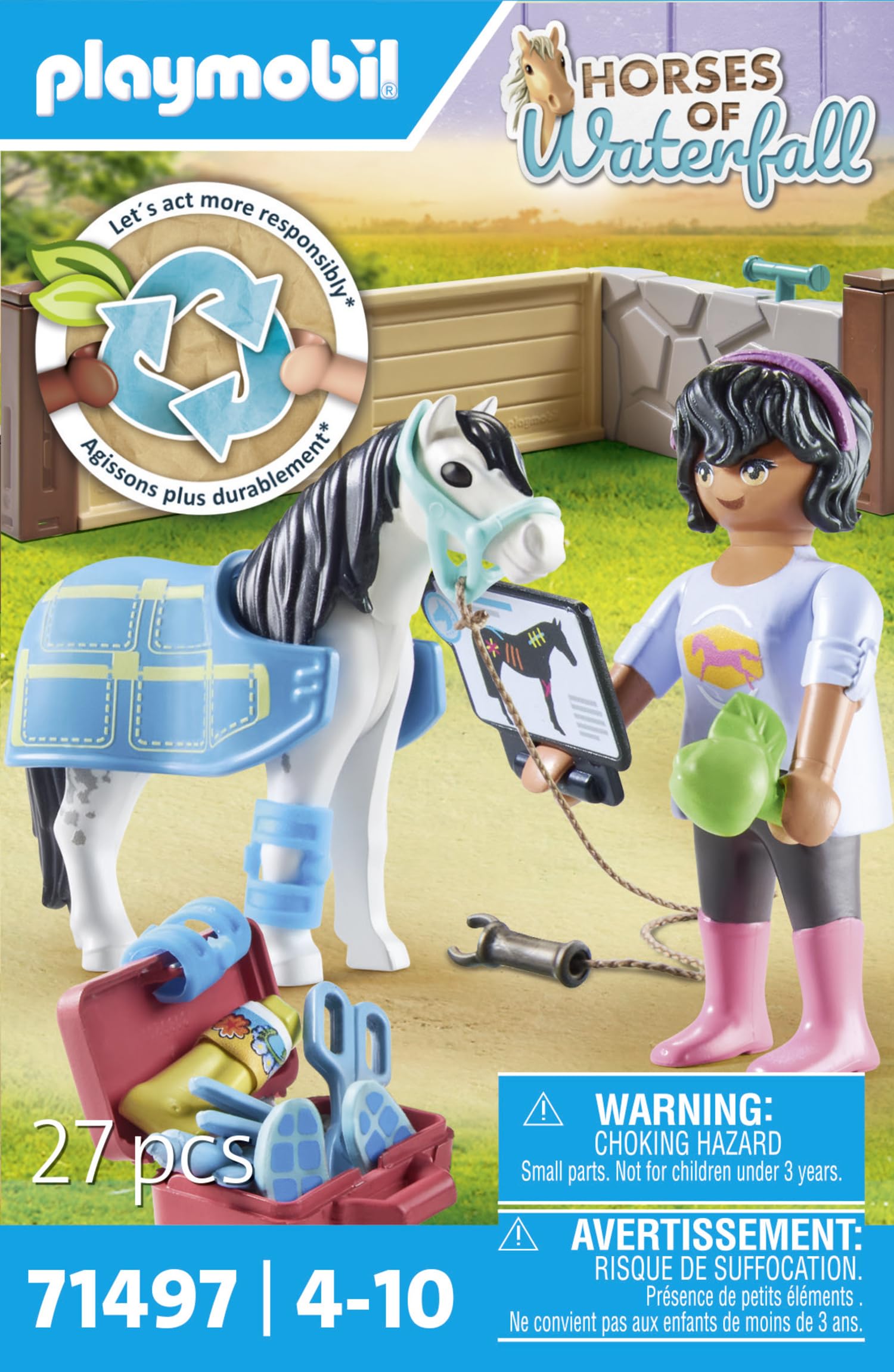 PLAYMOBIL 71497 Horses of Waterfall: Horse Therapist - Image 4