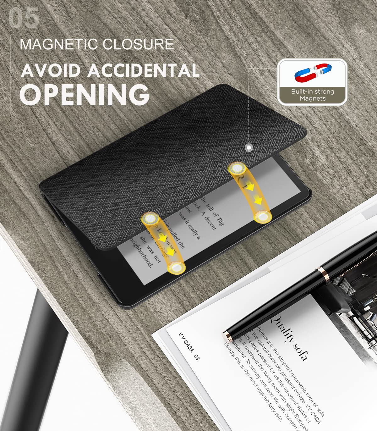 Funda Para Kindle Paperwhite 5 (11.ª Generación 2021 6.8 In - Foto 9