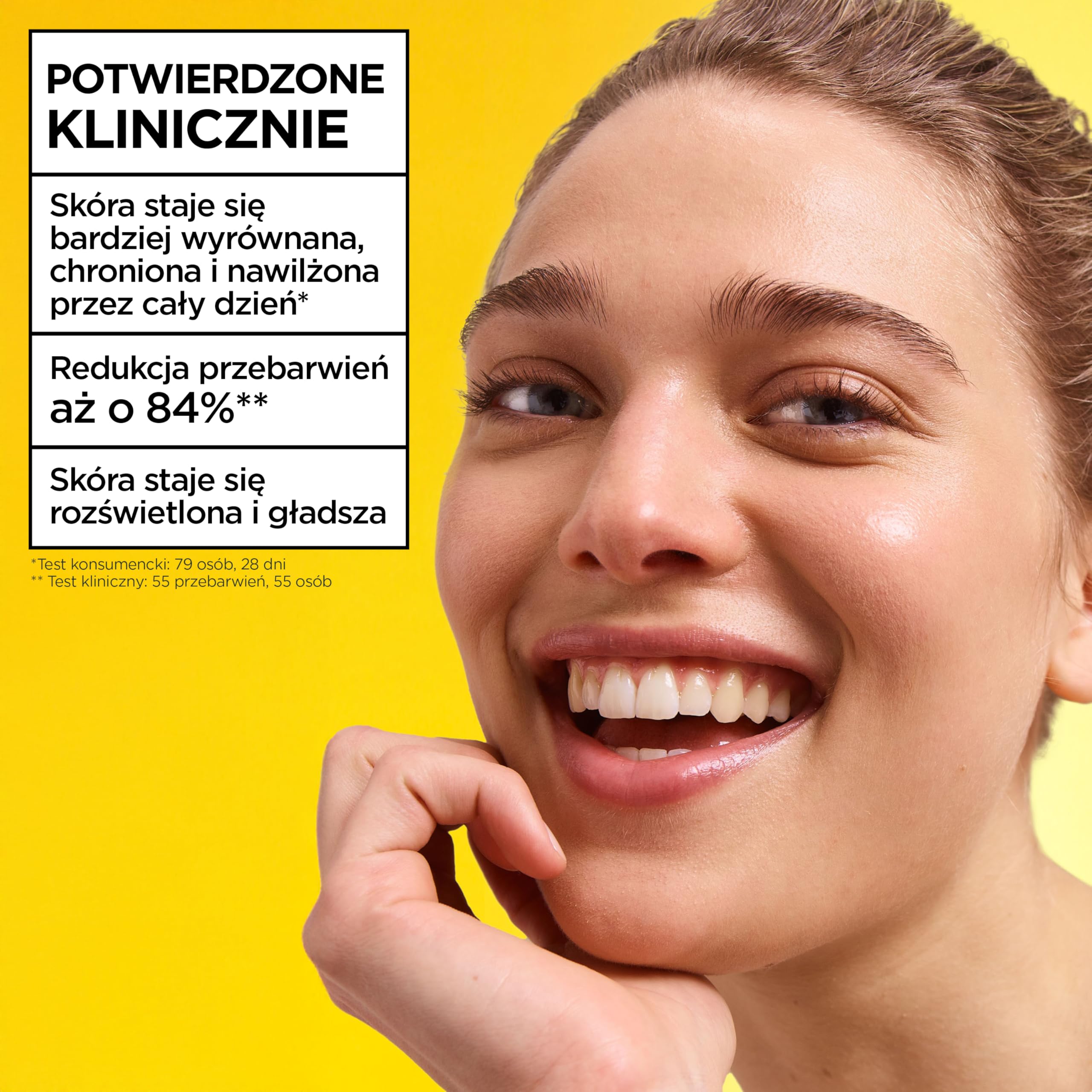Garnier, fondotinta leggero "Wonder Tint", "chiaro", con protezione ultra elevata SPF 50+, 40 ml