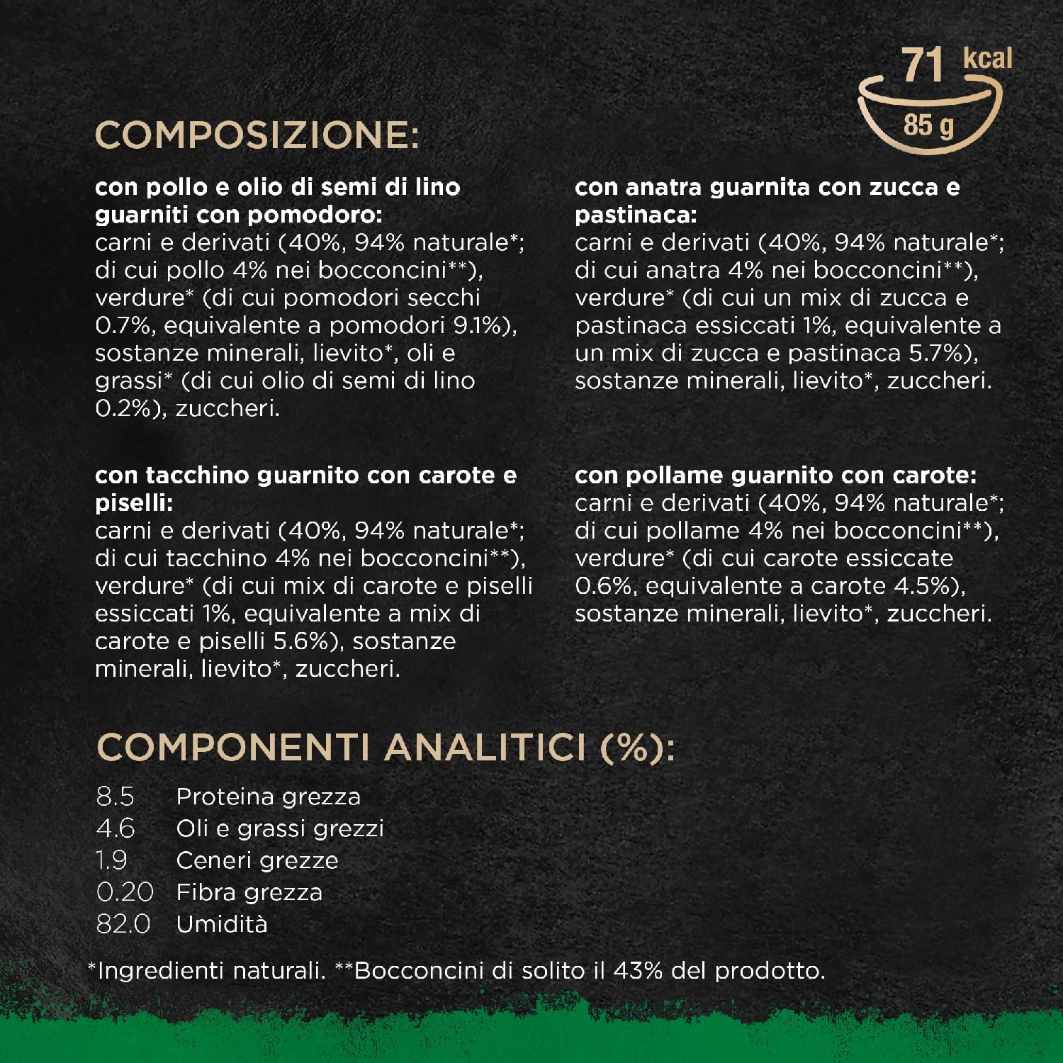 Sheba Nature’s Collection Selezione Delicata in Gelatina, gusti Pollo, Tacchino, Pollame, Anatra, cibo umido completo per gatti adulti, 72 Bustine da 85g