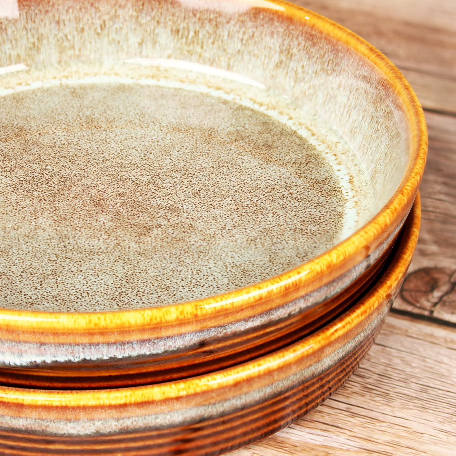 Große Quiche-Tarte-Pfannen, Keramik, geriffelter gerüschter Rand für Quiche-Backform/Kuchenform, ofen-, mikrowellen-, gefrier- und spülmaschinenfest, tolles Geschenk für Bäcker (20 cm)