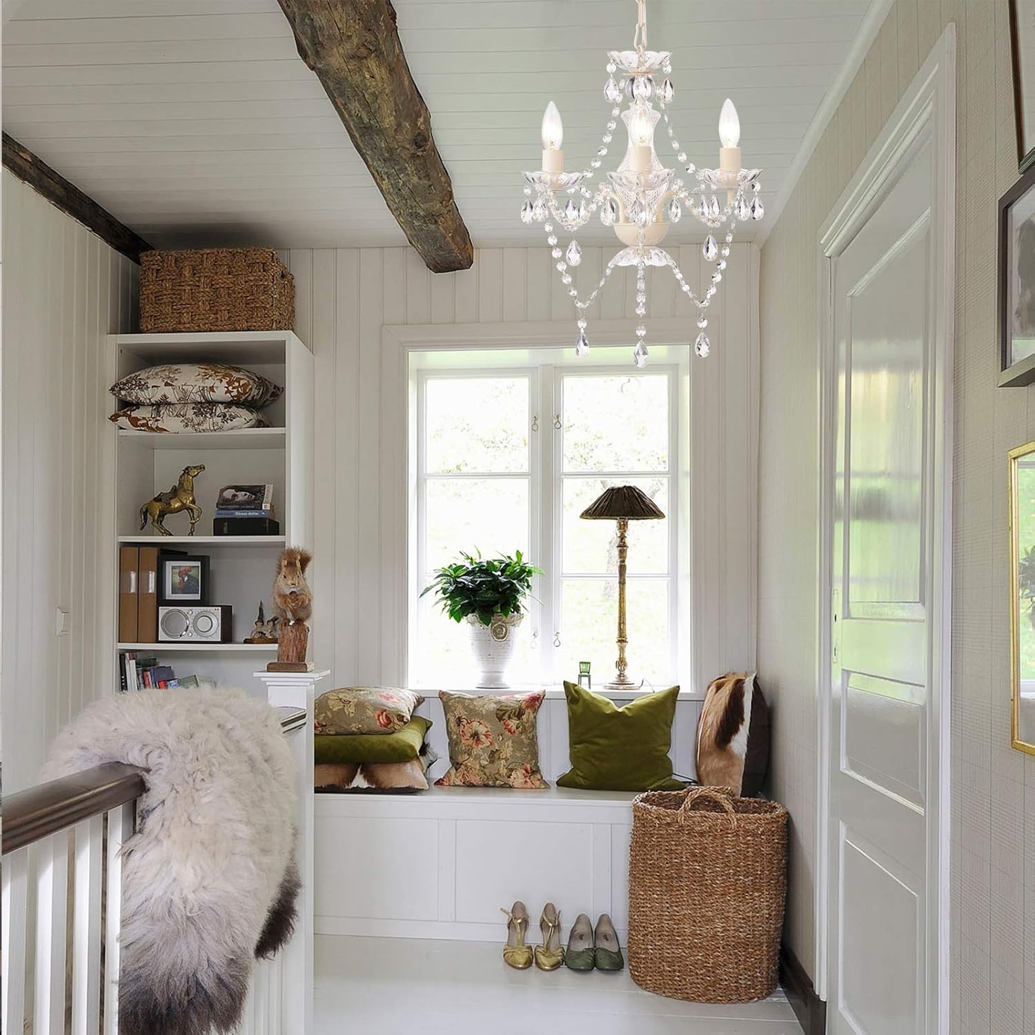 Uр Tо 60% оƒƒ White Chandelier Plug in Chandelier Crystals Chandeliers 3 Light Small Chandelier for Girls Room 🛒 Crаzу Dеаlѕ White Chandelier Plug in Chandelier Crystals Chandeliers 3 Light Small Chandelier for Girls Room