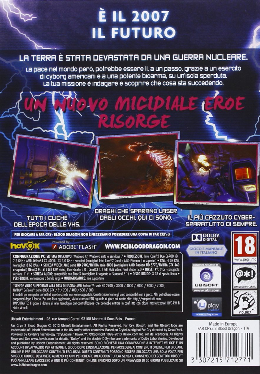 Far Cry 3: Blood Dragon - Day-one Edition