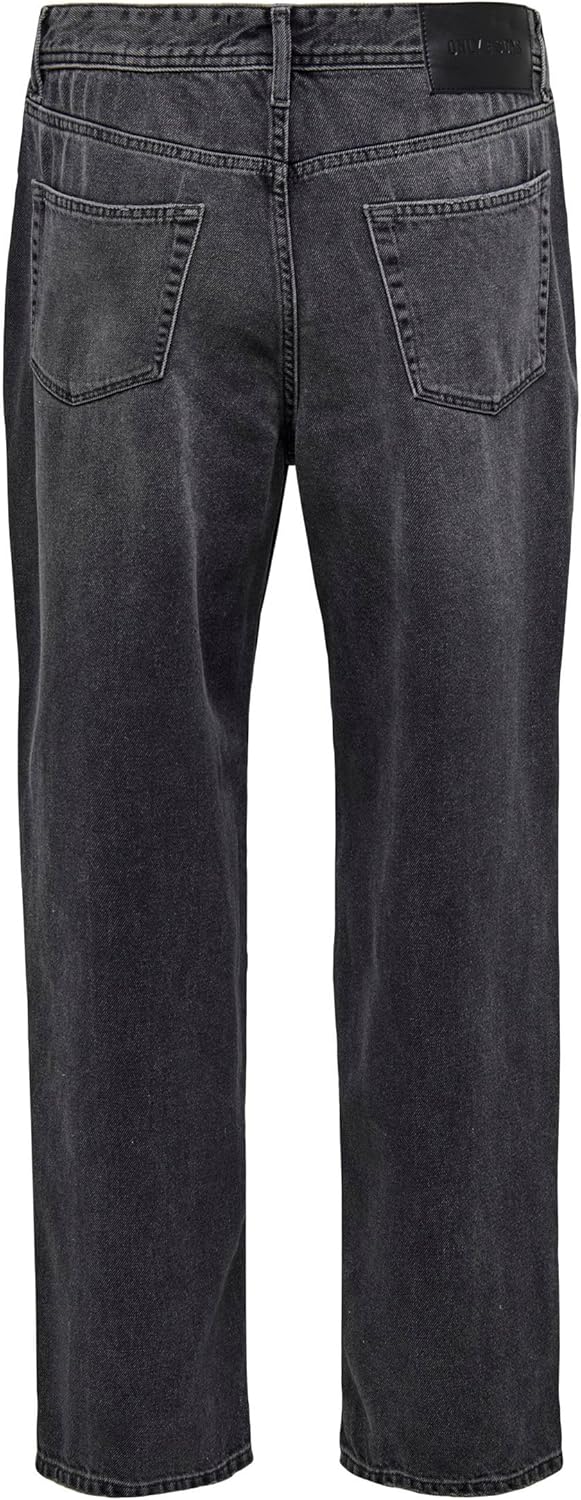 Only & Sons ONSFADE - Relaxed fit jeans - washed black/zwart denim/blackdenim Only & Sons ONSFADE - Relaxed fit jeans - washed black/zwart denim/blackdenim