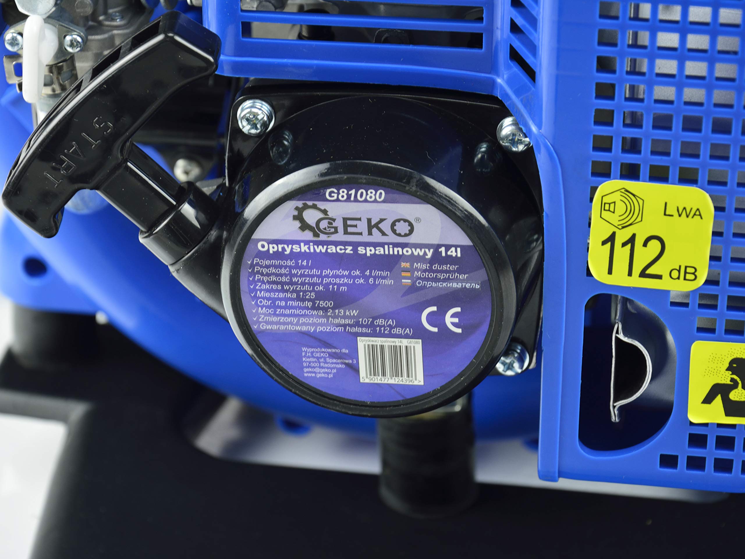 BSD Spruzzatore Giardino a Motore - Atomizzatore Soffiatore a Spalla, Atomizzatore Soffiatore a Zaino Motore - 14L