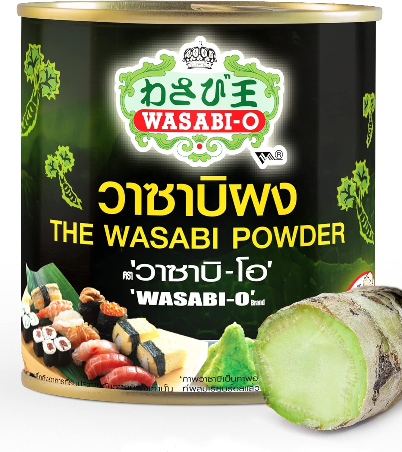 WASABIO Premium Wasabi Powder With Real Wasabi (Japanese Horseradish
