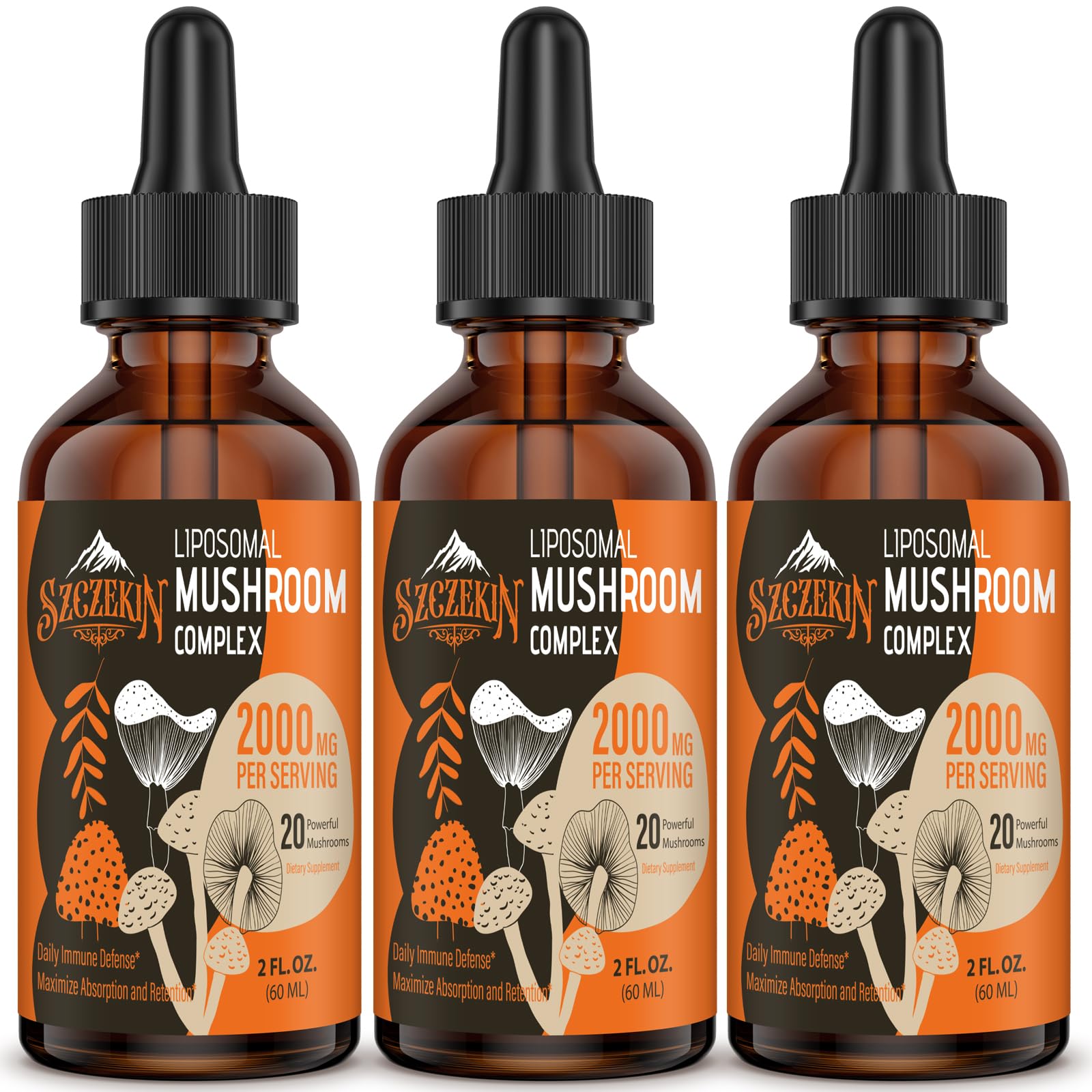 SZCZEKIN Liposomal Mushroom Complex Drops