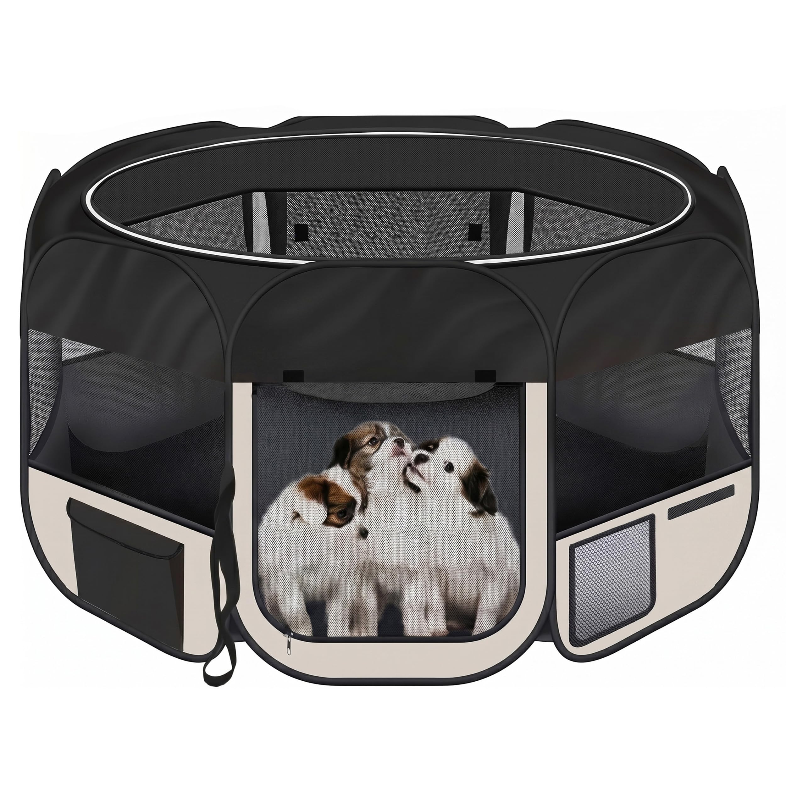all Pets United® Puppy Playpen XXL – Pop-Up Pen for Dogs & Cats