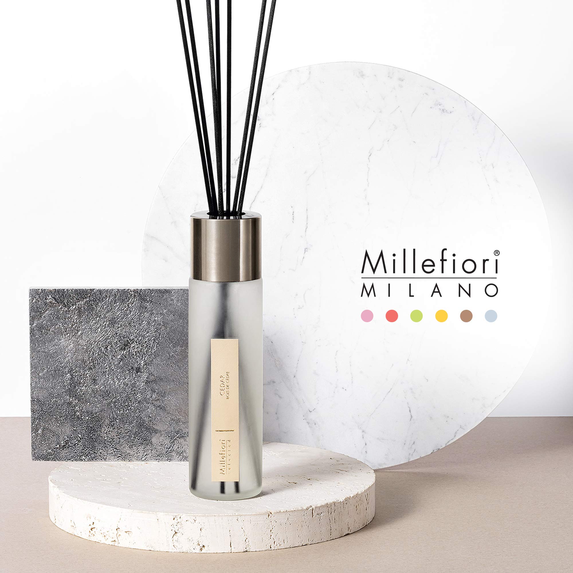 Millefiori Milano DIFFUSORE A Bastoncini Selected 350 ML Cedar