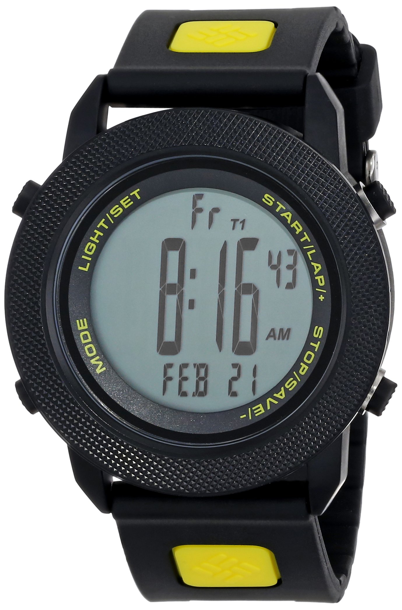 Columbia Men's CT100-901 Basecamp II Digital Display Quartz Black Watch