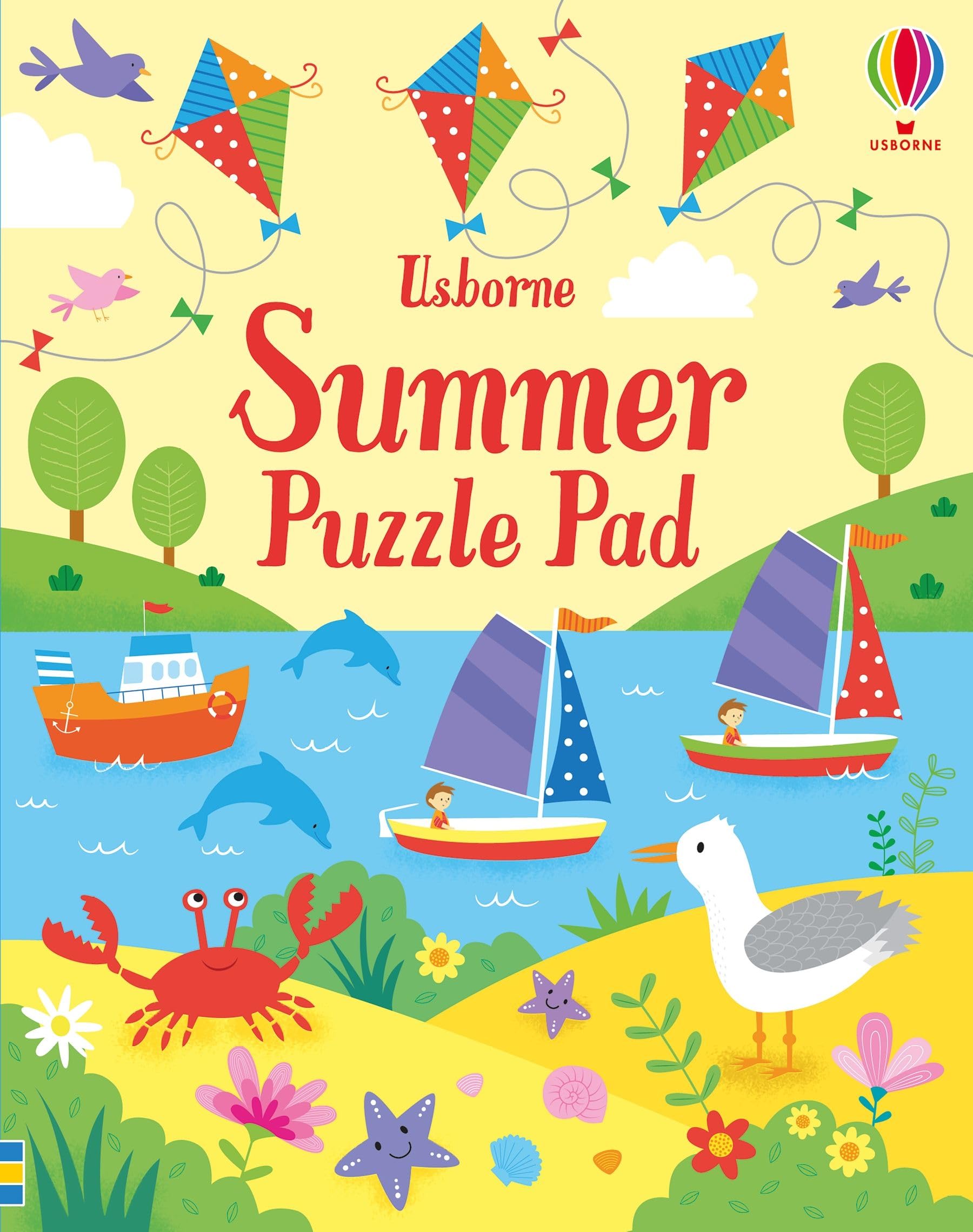Summer Puzzles Usborne Children's Book  9781474969321 Brand New