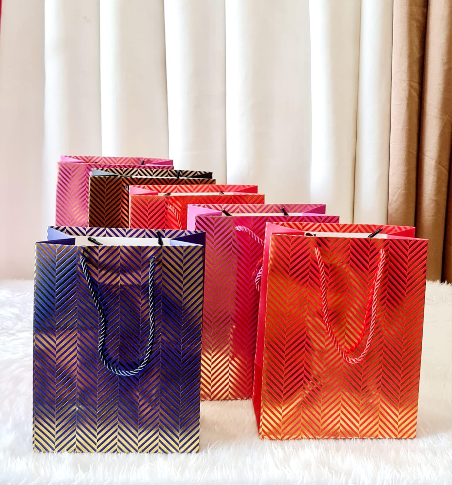 See full amazon price history chart for SATYAM KRAFT 6 Pcs Paper Bag Goodie Bags With Handle Gift Paper bag, Carry Bags, gift For Gifting, marriage Return Gifts, X-Mas Gift, Birthday, Christmas, Wedding, Party, Seasons Greetings(Mix Design)(Small) SATYAM KRAFT 6 Pcs Paper Bag Goodie Bags With Handle Gift Paper bag, Carry Bags, gift For Gifting, marriage Return Gifts, X-Mas Gift, Birthday, Christmas, Wedding, Party, Seasons Greetings(Mix Design)(Small) (B0CRVN1778) Amazon Price History, Amazon Price Tracker