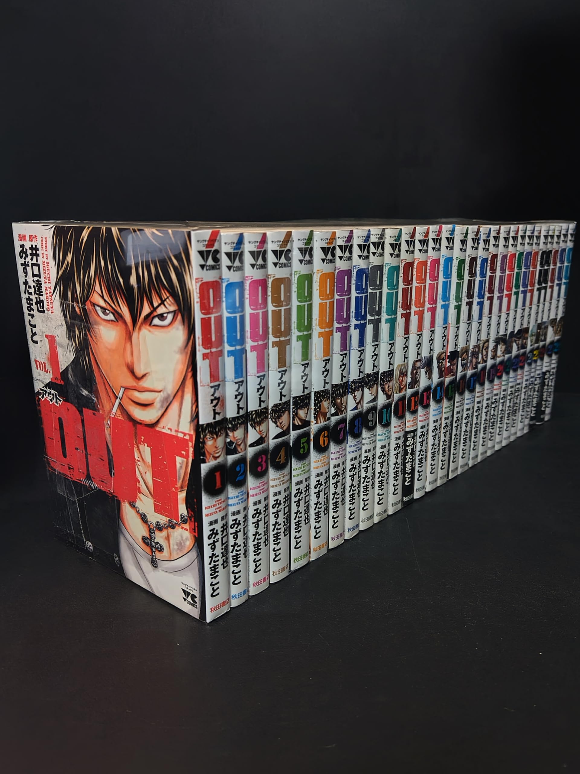 OUT アウト コミック 1-28巻セット (秋田書店) | 井口達也, みずたま