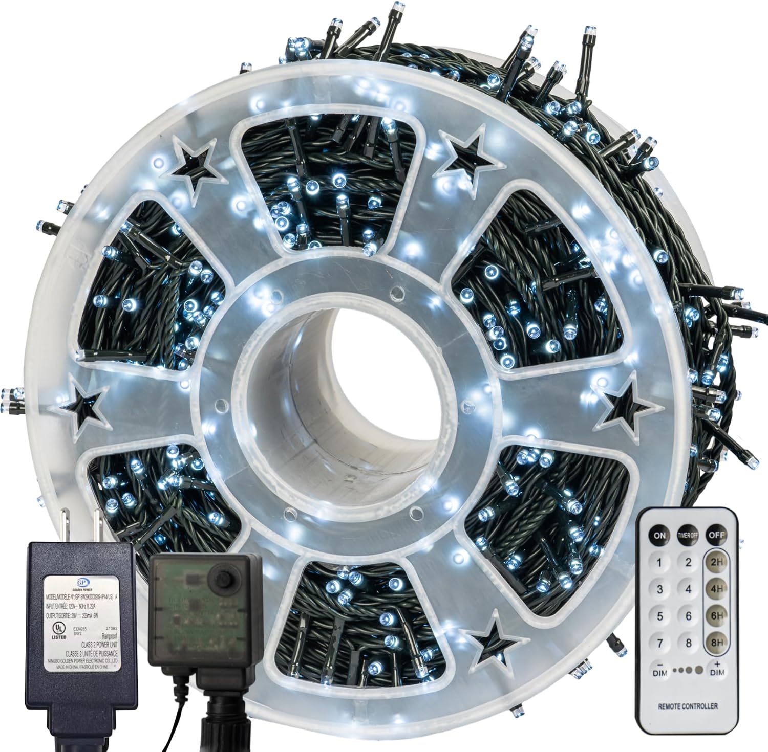 TW SHINE Christmas String Lights, 1000 LED 328FT Christmas