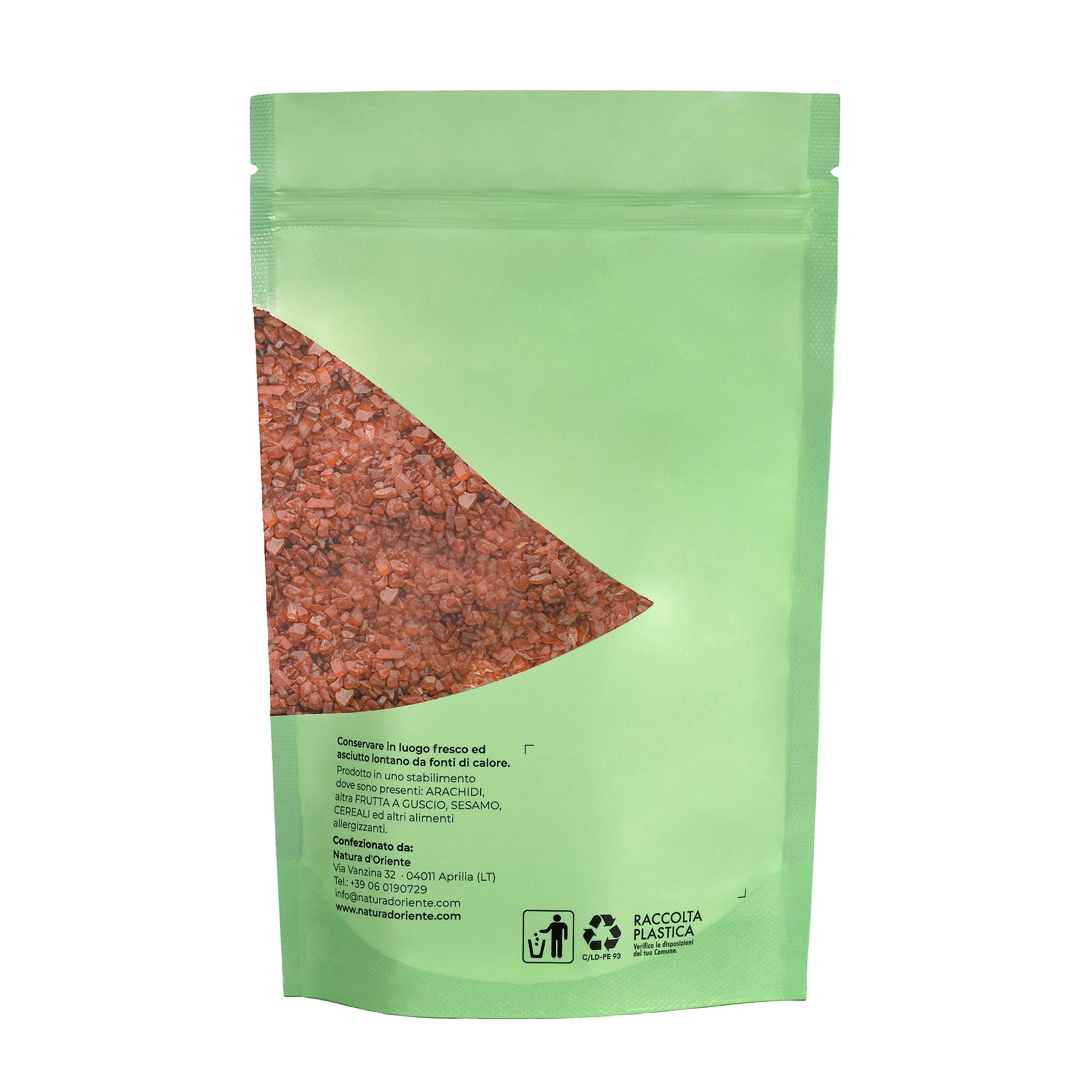 NATURA D'ORIENTE - Sale Rosso delle Hawai 1 Kg ALAEA RED Sale Gourmet Speciali | Prima Scelta | Ottimo per BBQ