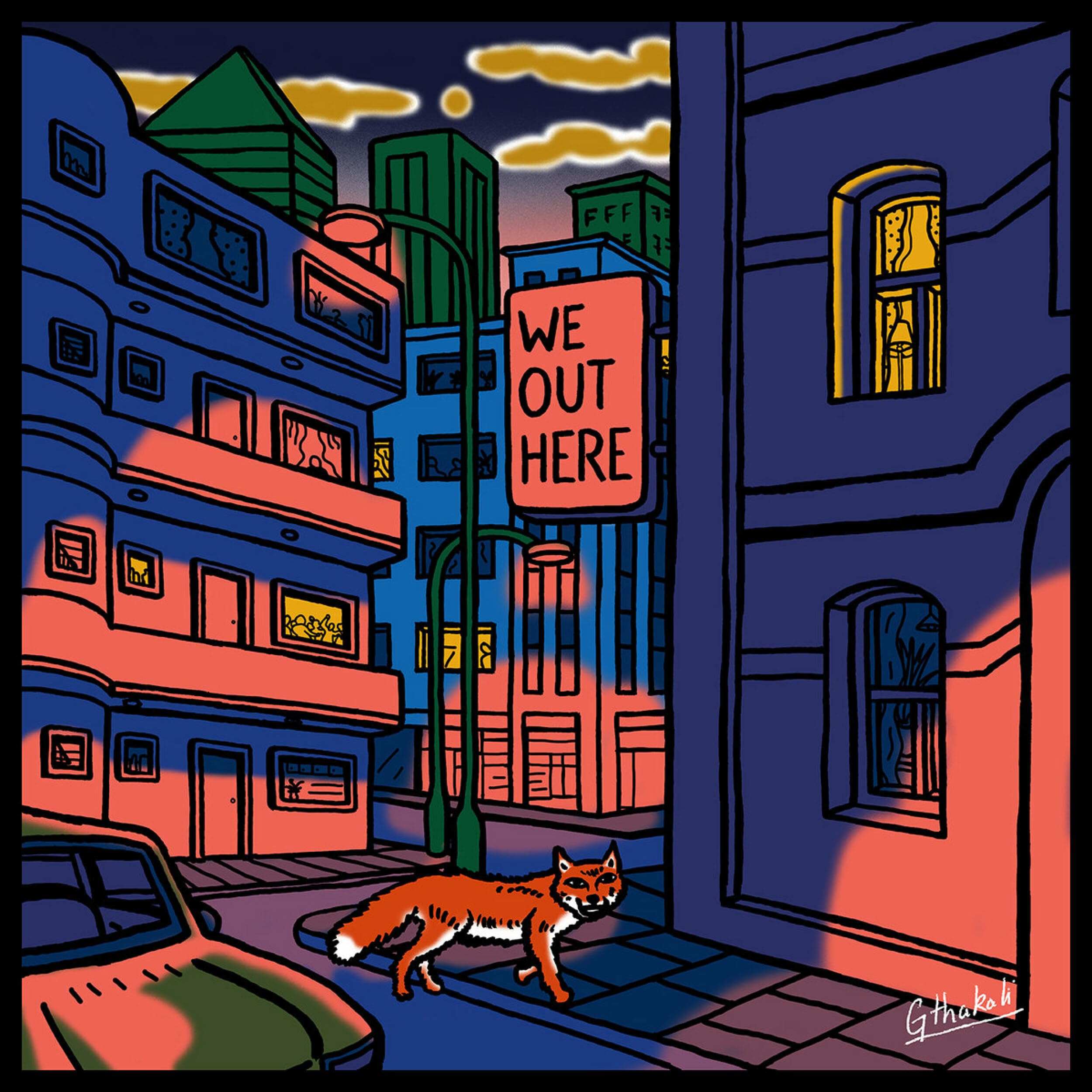 WE OUT HERE (ORANGE VINYL REPRESS) [VINYL]