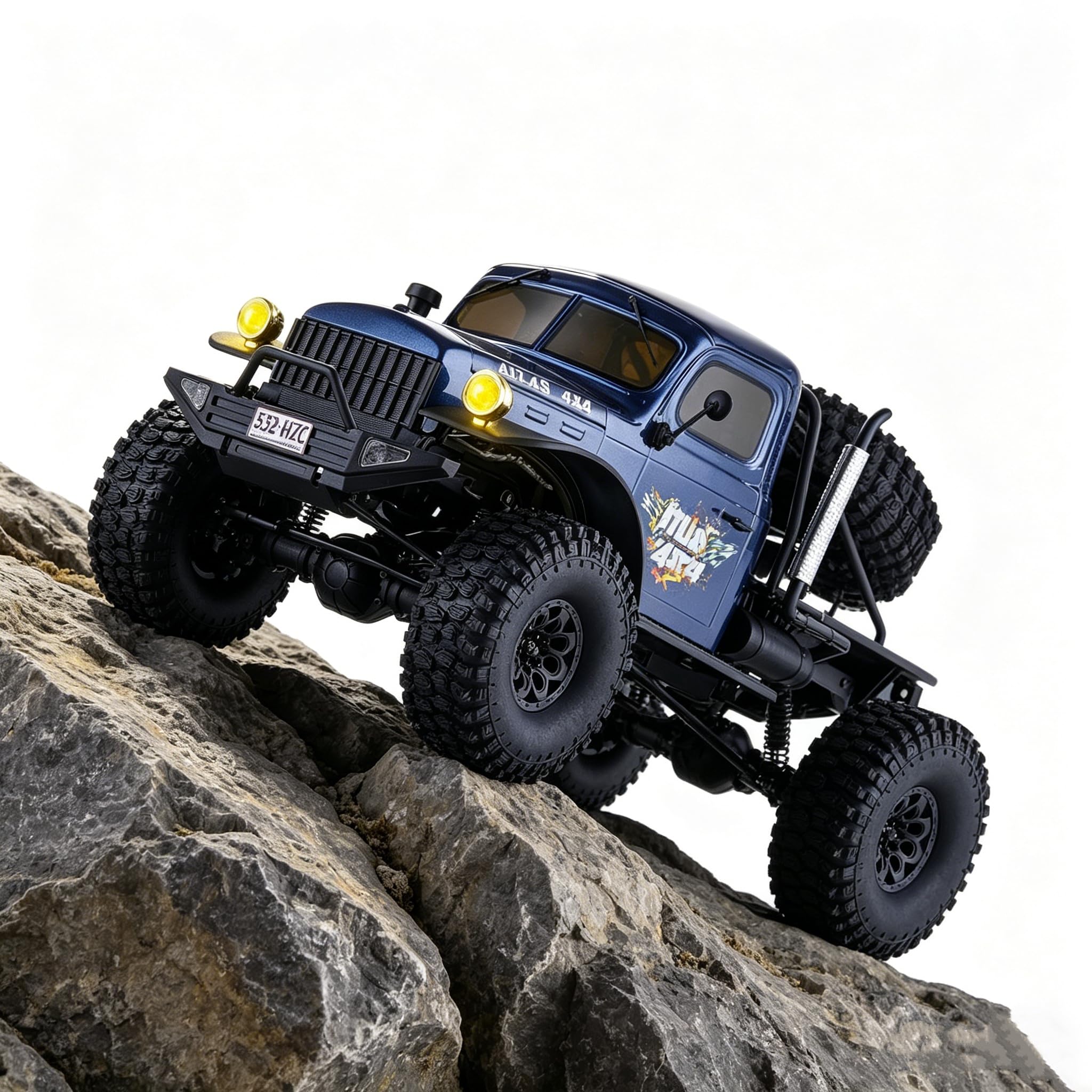 Amazon.com: BEEZRC RocHobby 1/10 Atlas RC Crawler, 4WD with
