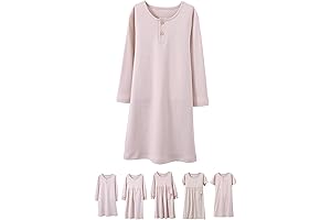 Girls Long Sleeve Nightgown: Ultra-comfy Sleepwear for Sweet Dreams