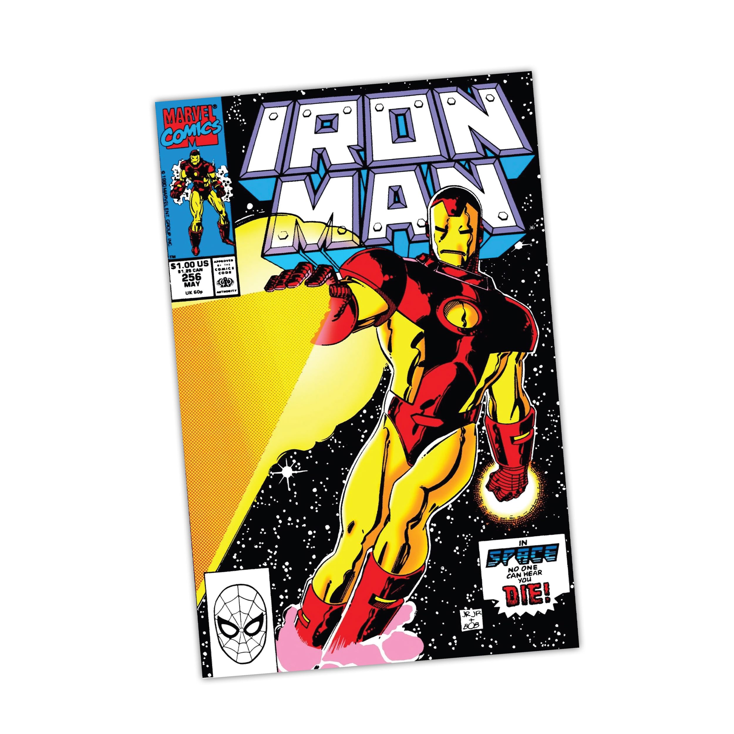 McFarlane Marvel Iron Man #256 Figurka kolekcjonerska w skali 1/6 ze sceną i komiksem