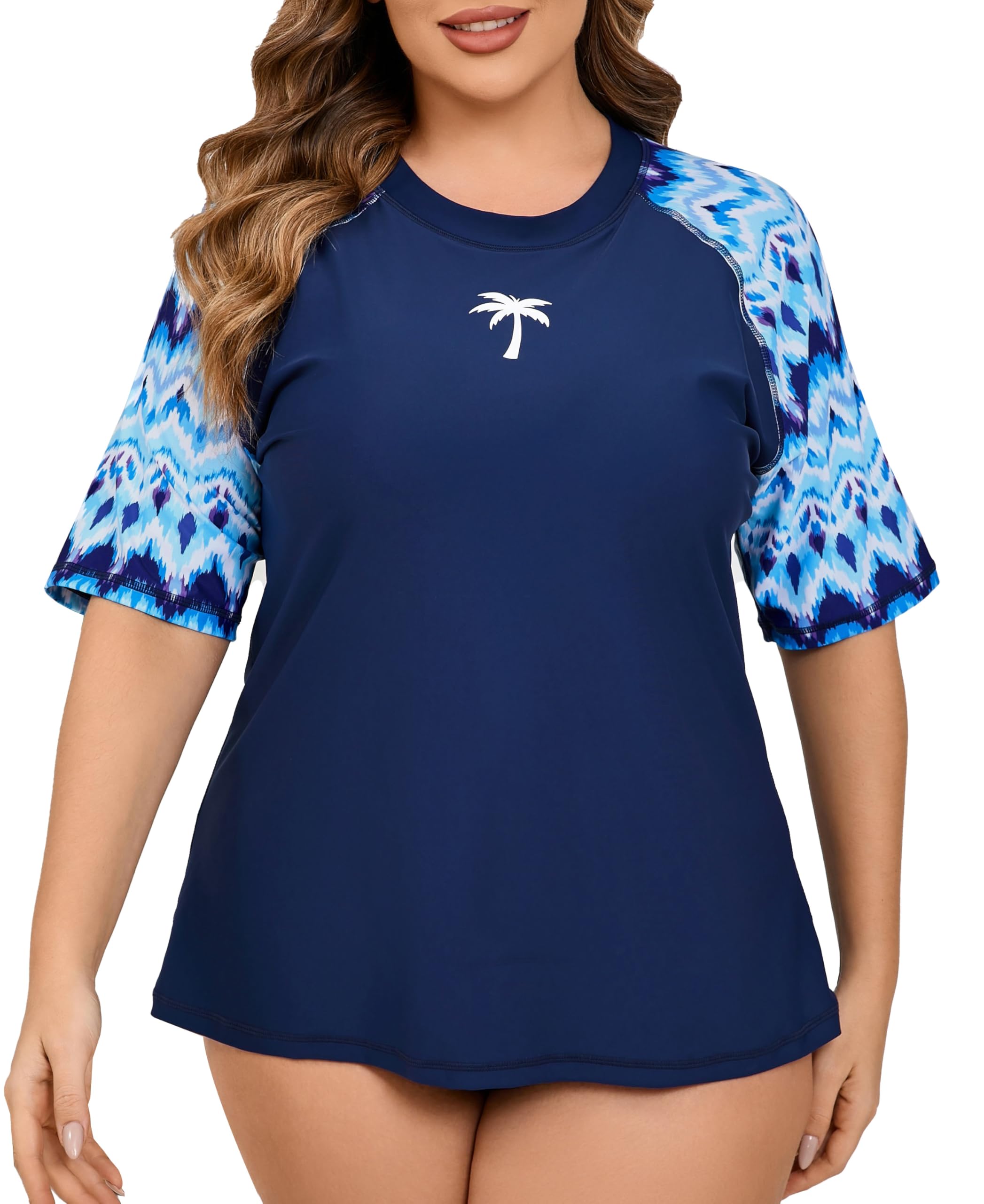 Rash Guard Donna UPF 50+ - Maglietta Protezione UV, Maniche Raglan - Foto 2