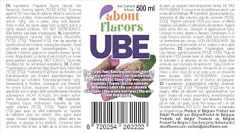 Ube (Purple Yam) Flavoring with color