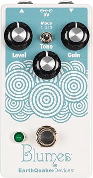 EarthQuaker Devices Blumes Low Signal Shredder Pearl White and Turquoise Cottonwood Music Exclusive