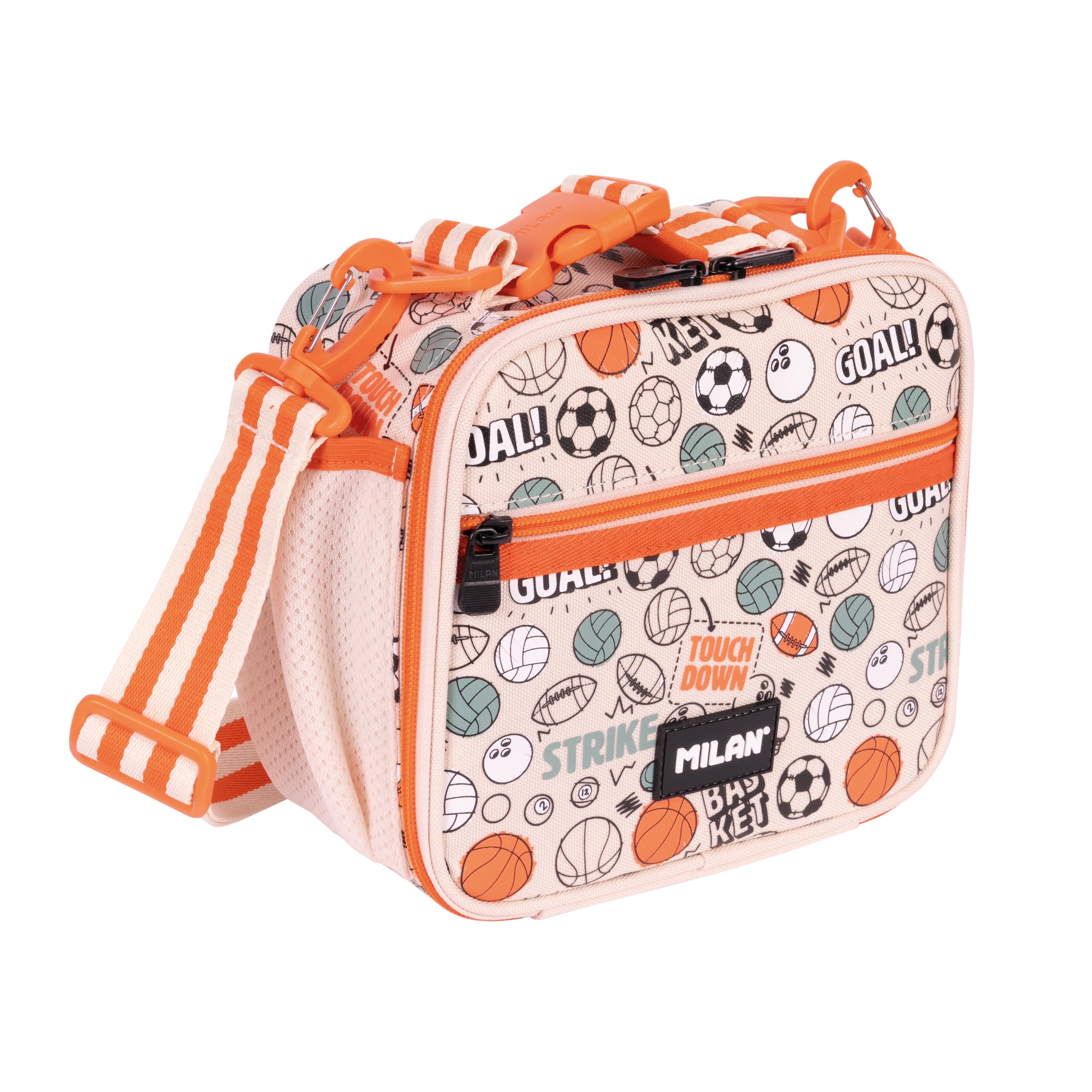 Milan Sports Series 3.5 Litre Insulated Food Bag with 3 Containers
