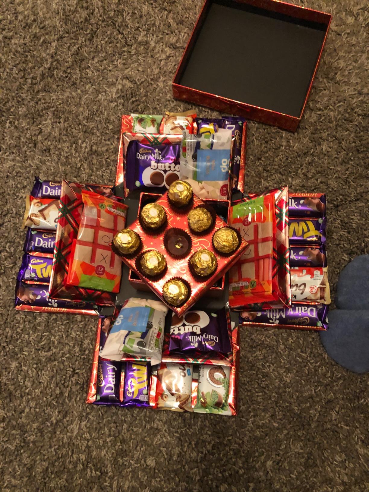 Paperchase Kraft Gift Box, Made from Recycled Paper, Ideal for Creating the Perfect Present