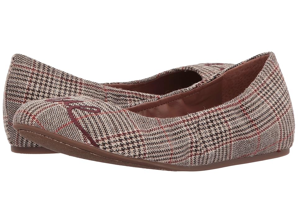 

ED Ellen DeGeneres Langston (Taupe Multi Glen Plaid) Women's Flat Shoes