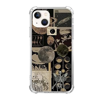 iPhoneケース Ameri VINTAGE - Ameri vintage FUR SMARTPHONE POUCH Amazon.com: Aesthetic Vintage Grunge Collage Phone Case
