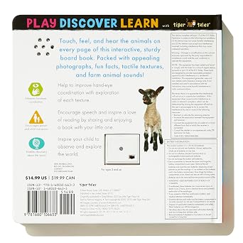 Noisy Farm: Includes 6 Sounds and an On/Off Switch on the Back Cover! (My First)