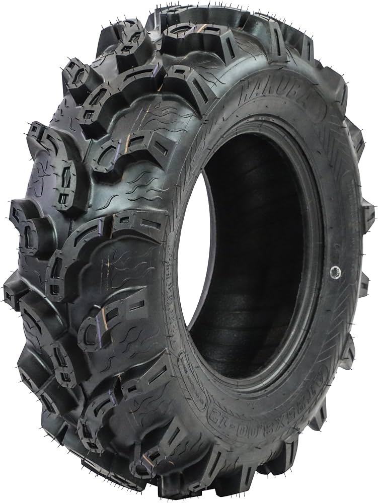 taikⅠ HAKUBA Ibex Offroad Tire - 25x8-12, 6 Ply, Zilla Style, ATV