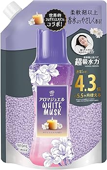 Amazon | レノア ハピネス アロマジュエル WHITE MUSK 香り付けビーズ