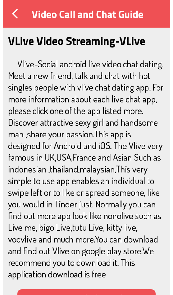 Video Call Guide Free Video Call Guide & Chat Advice 2020 - App on Amazon Appstore