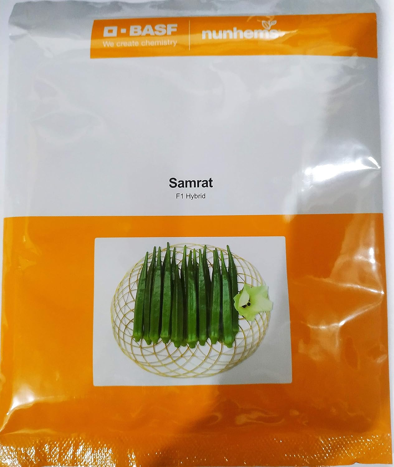 Nunhems Okra Samrat F1 Hybrid Seeds (1400 Seeds) Bhindi Amazon.in