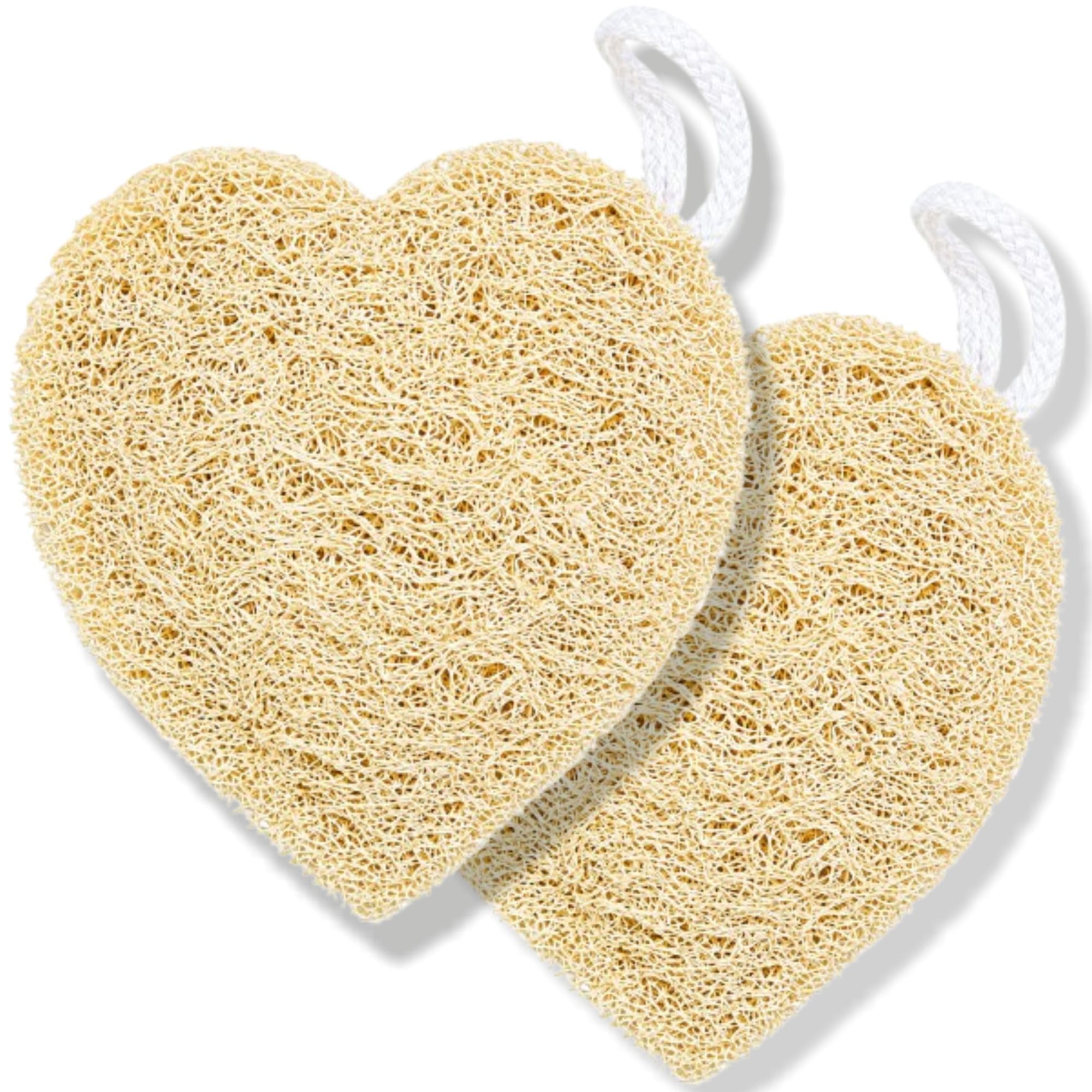 Natural Loofah (Heart Set (2 Pieces))-image-18