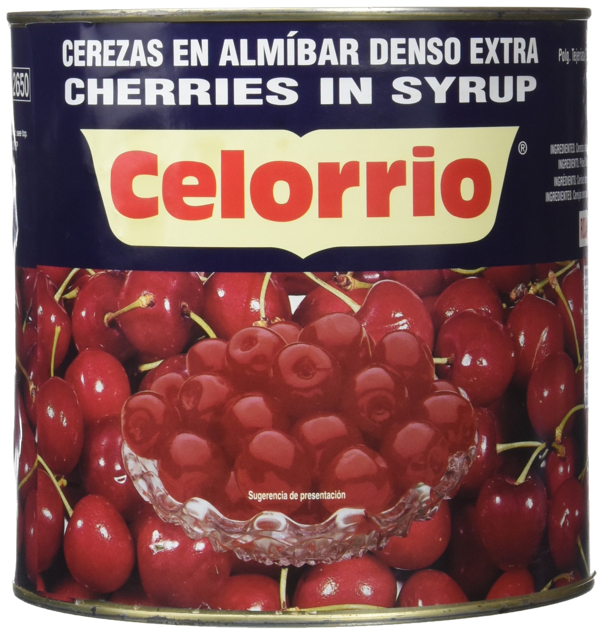 Celorrio 20 - 20027 Cerezas Rojas Almibar Extra Lata - 3 kg