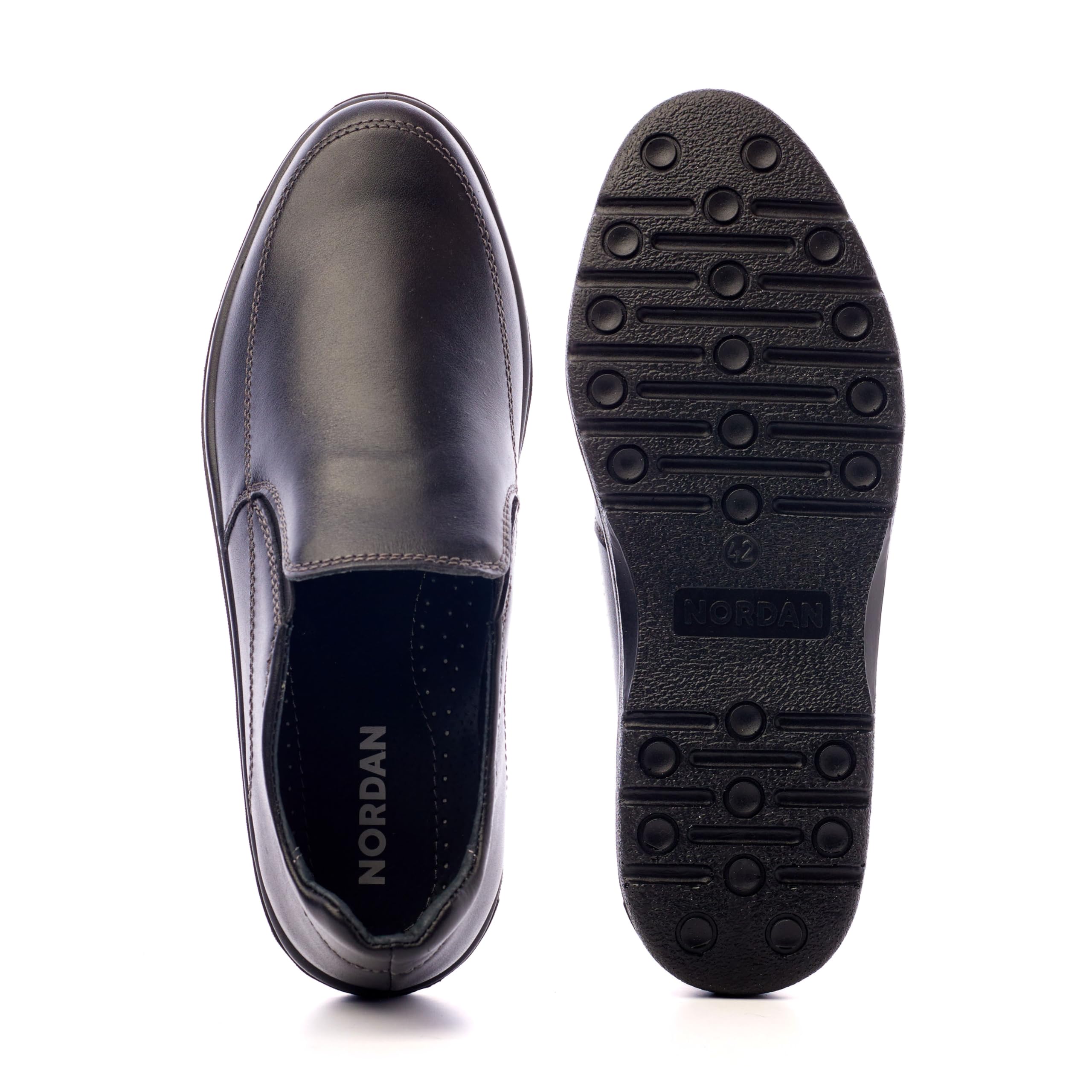 Mocasines de Piel para Hombre - Loafers de Cuero para Hombre Elegantes y Cómodos, Mocasines de Cuero Sin Cordones, Ideales para Oficina y Looks Casuales